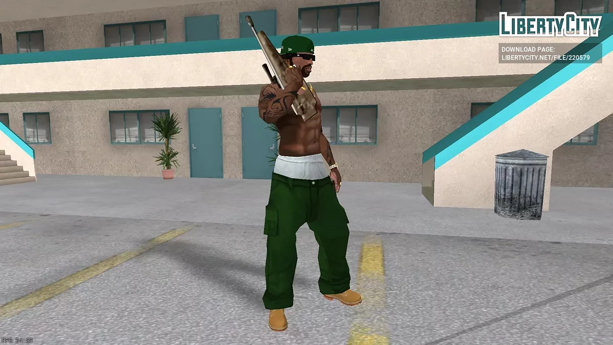 Харрис М-92 / GTA San Andreas