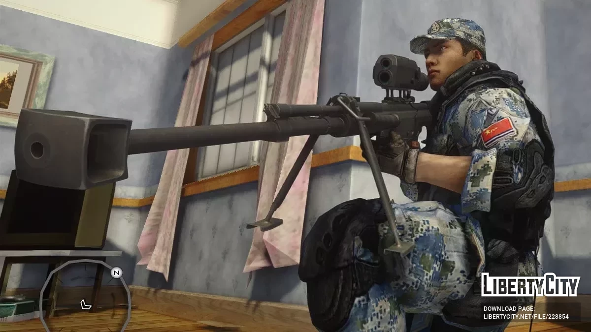 China QBU-10 Anti-Material Rifle / GTA San Andreas