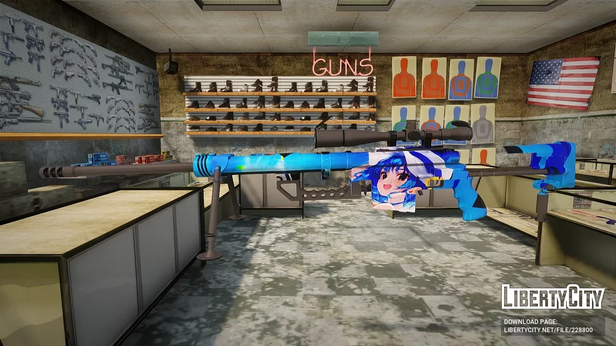 Sniper TacM200 / GTA San Andreas