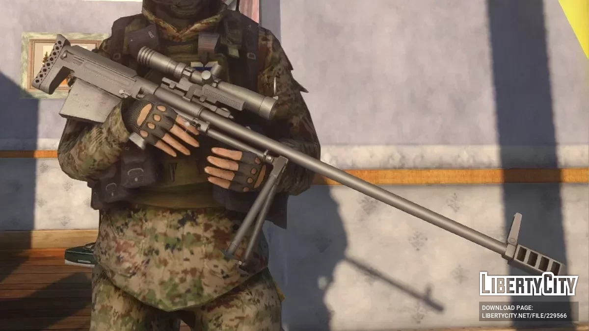Russia KSVK Anti-Material Rifle / GTA San Andreas