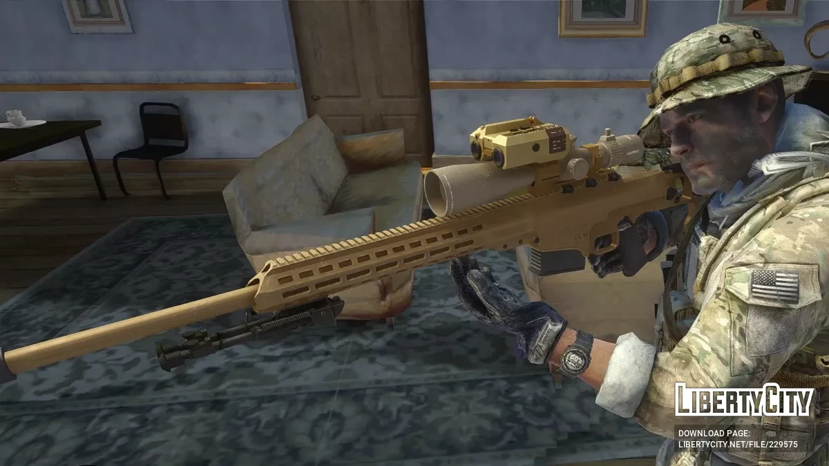 USA MK-22 MOD0 Sniper Rifle / GTA San Andreas