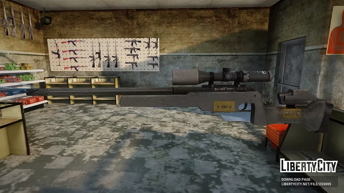 CZ700 из Special Force 2 / GTA San Andreas