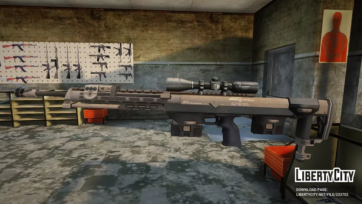DSR-1 Bullpup Sniper Rifle из A.V.A / GTA San Andreas