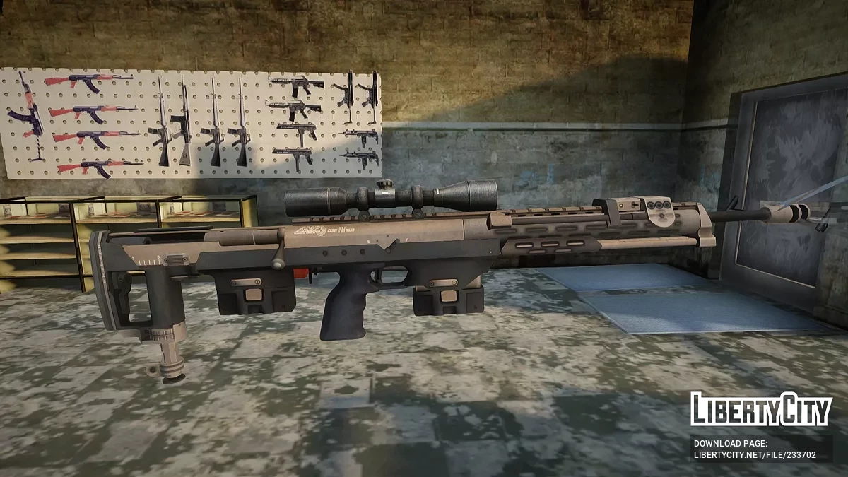 DSR-1 Bullpup Sniper Rifle из A.V.A / GTA San Andreas