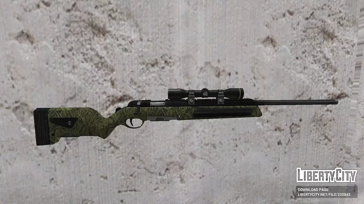 Камуфляжный Steyr Scout из CSO2 / GTA San Andreas