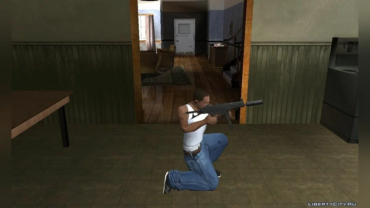 UMP45 с глушителем и без / GTA San Andreas