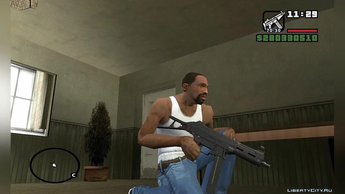 UMP45 с глушителем и без / GTA San Andreas