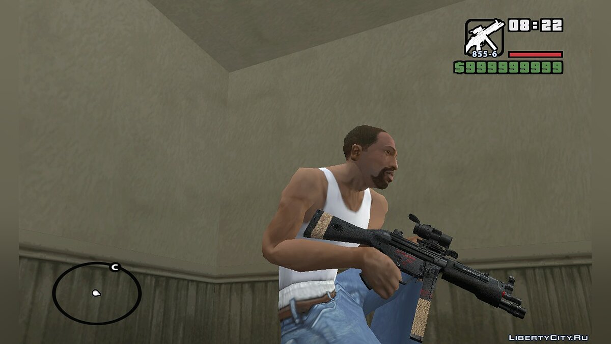 Скачать MP5/10 для GTA San Andreas