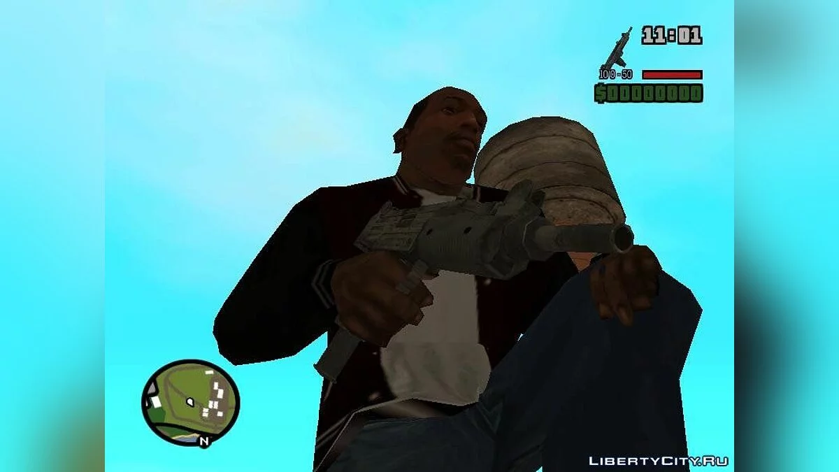 Uzi из Call of Duty  Black Ops / GTA San Andreas