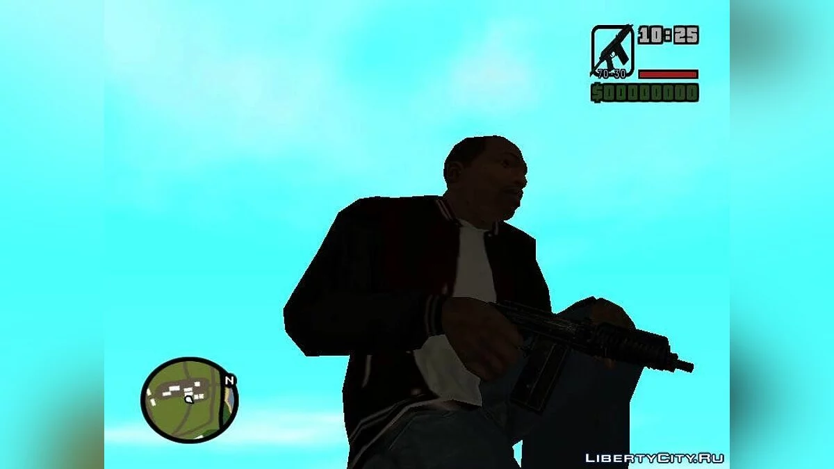 Автомат 9а91 (два варианта) / GTA San Andreas