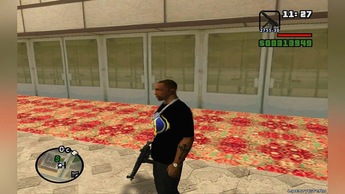 MP5 из Call of Duty 4 / GTA San Andreas