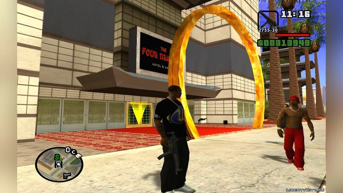 MP5 из Call of Duty 4 / GTA San Andreas