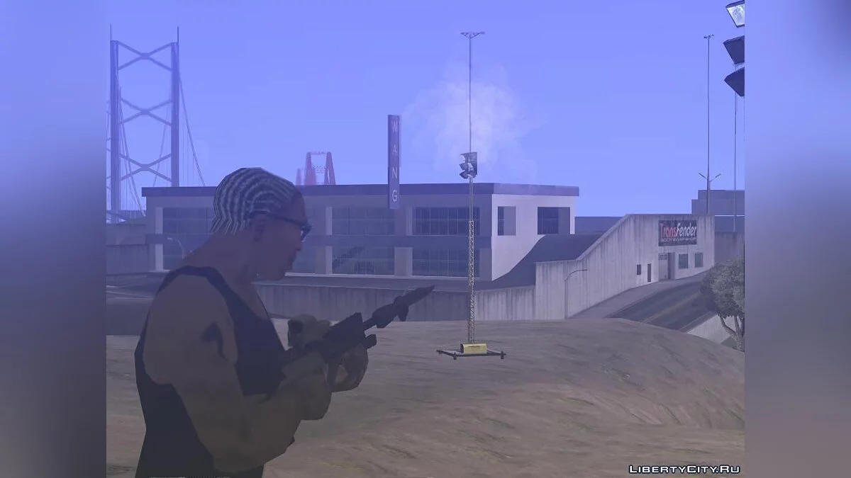 AUG A3  9mm XS из WARFACE / GTA San Andreas
