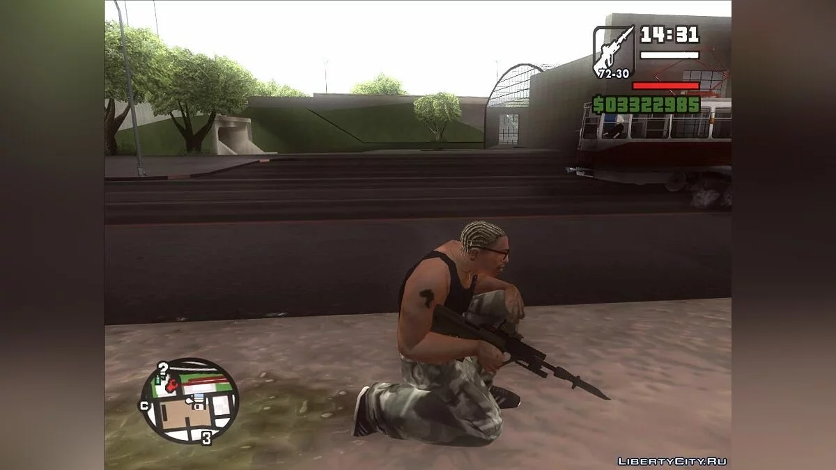 AUG A3  9mm XS из WARFACE / GTA San Andreas