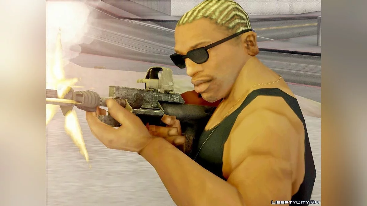 AUG A3  9mm XS из WARFACE / GTA San Andreas