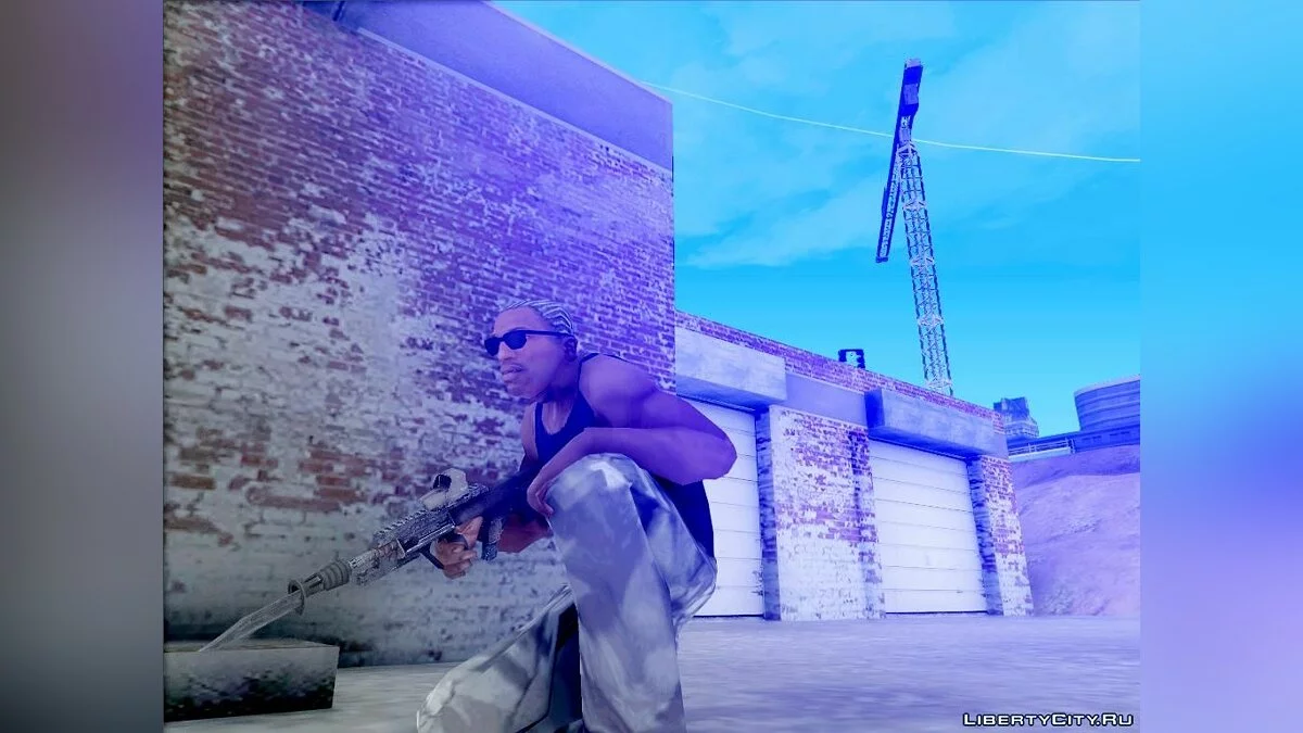 AUG A3  9mm XS из WARFACE / GTA San Andreas