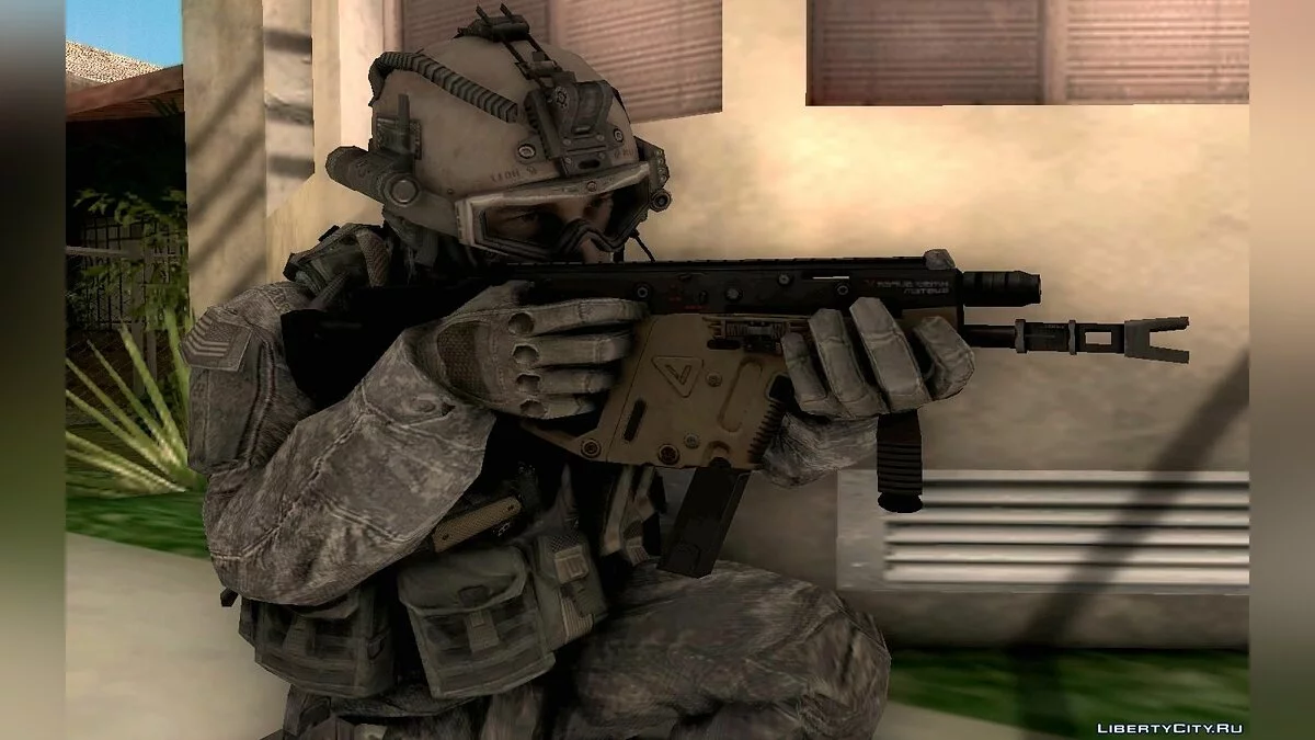 Kriss super-v из warface / GTA San Andreas