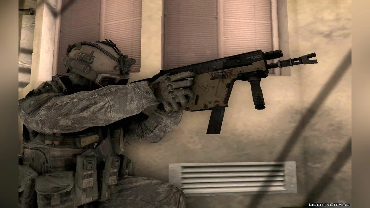 Kriss super-v из warface / GTA San Andreas