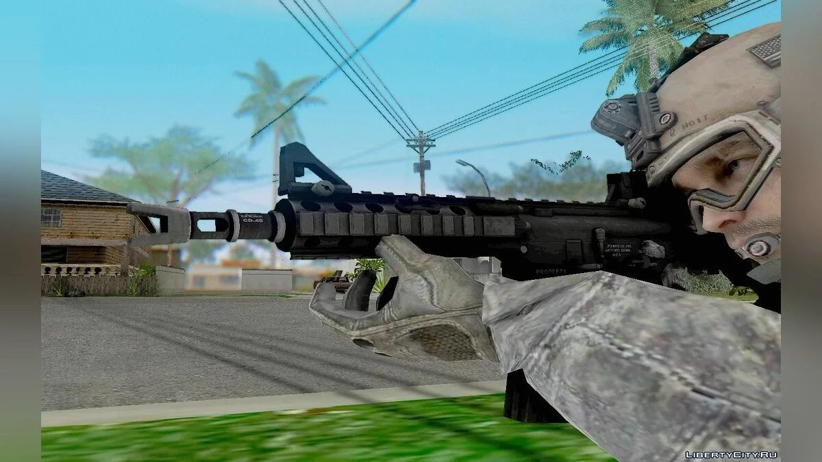 M4A1 cqb / GTA San Andreas