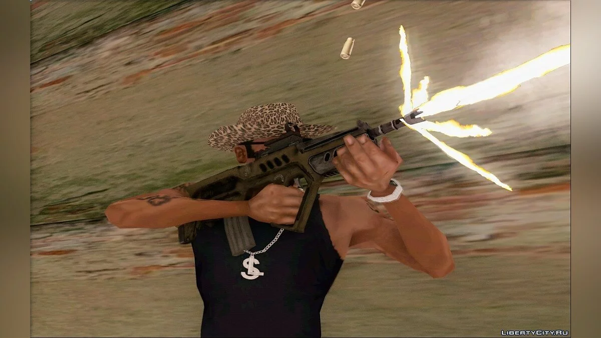Tavor ctar-21 из WarFace v2 / GTA San Andreas