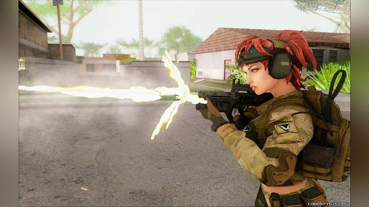 Tavor ctar-21 из WarFace v2 / GTA San Andreas