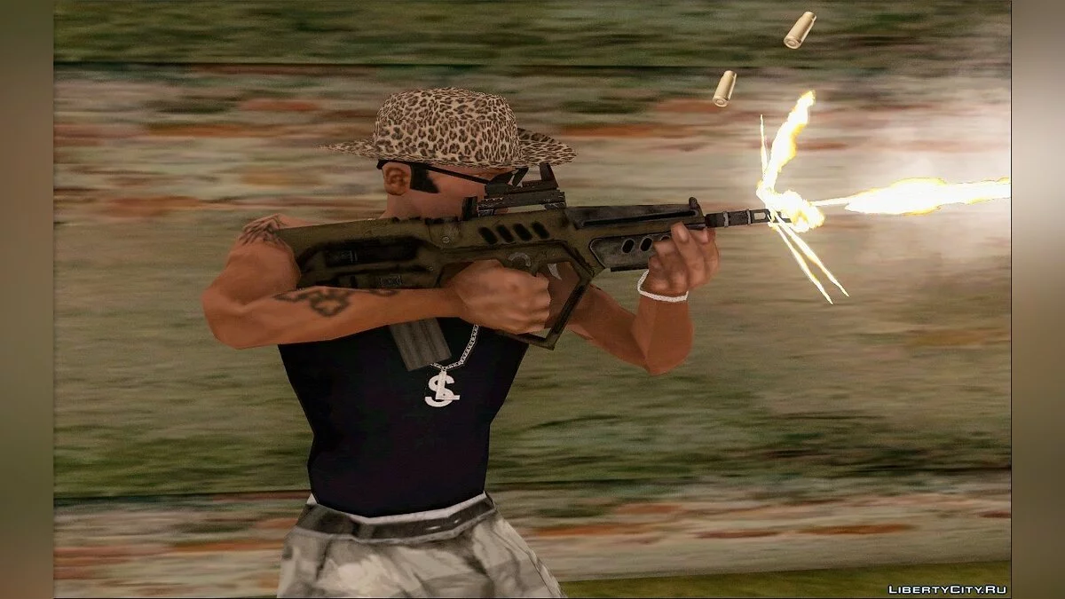 Tavor ctar-21 из WarFace v2 / GTA San Andreas
