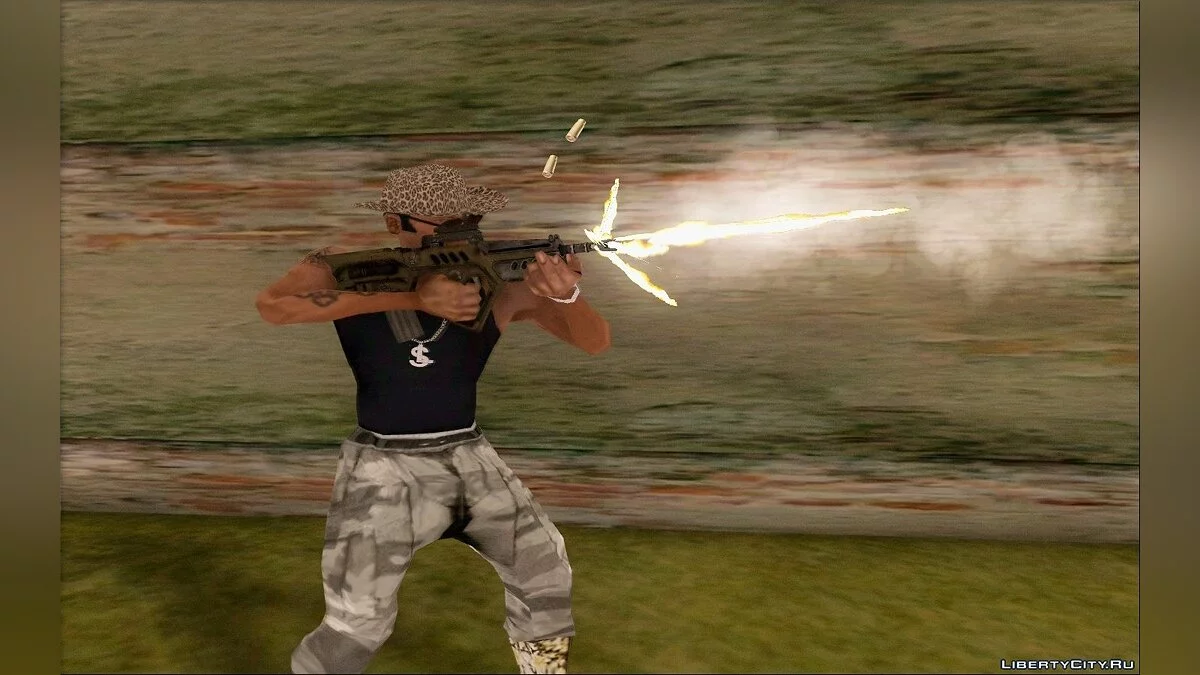 Tavor ctar-21 из WarFace v2 / GTA San Andreas