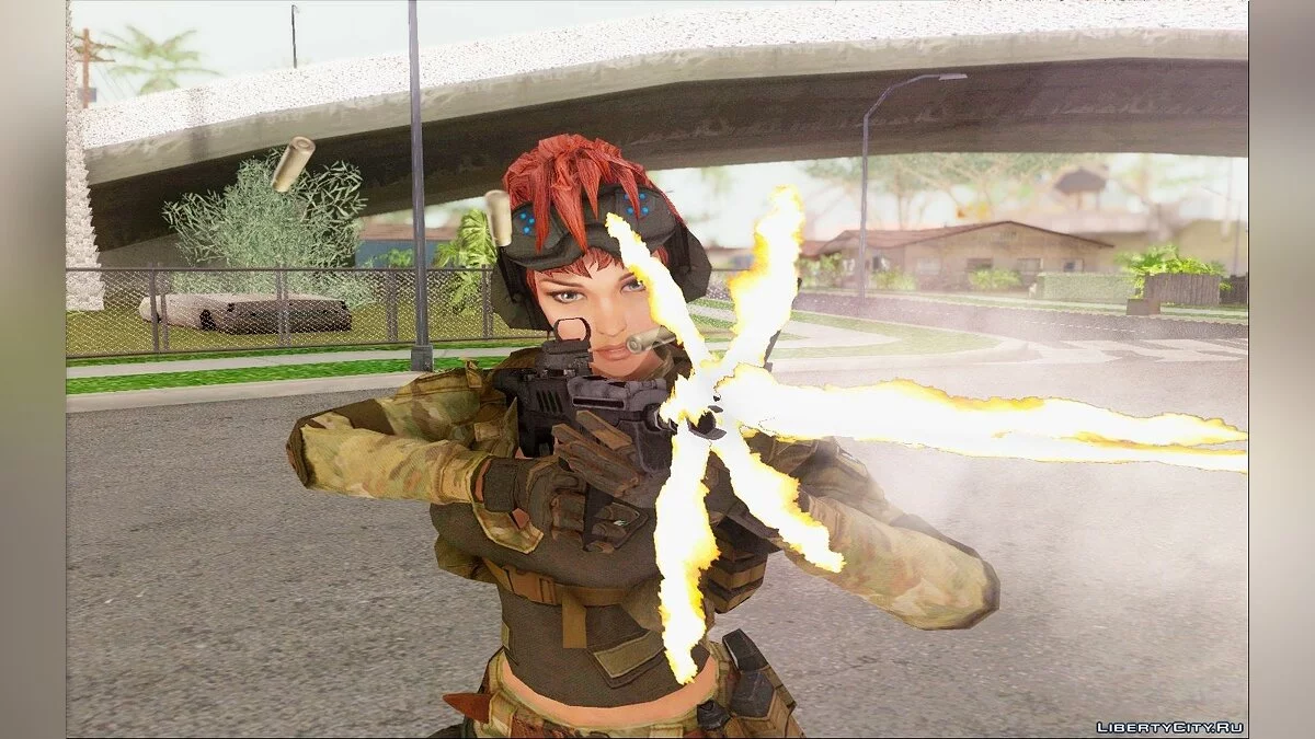 Tavor ctar-21 из WarFace v2 / GTA San Andreas