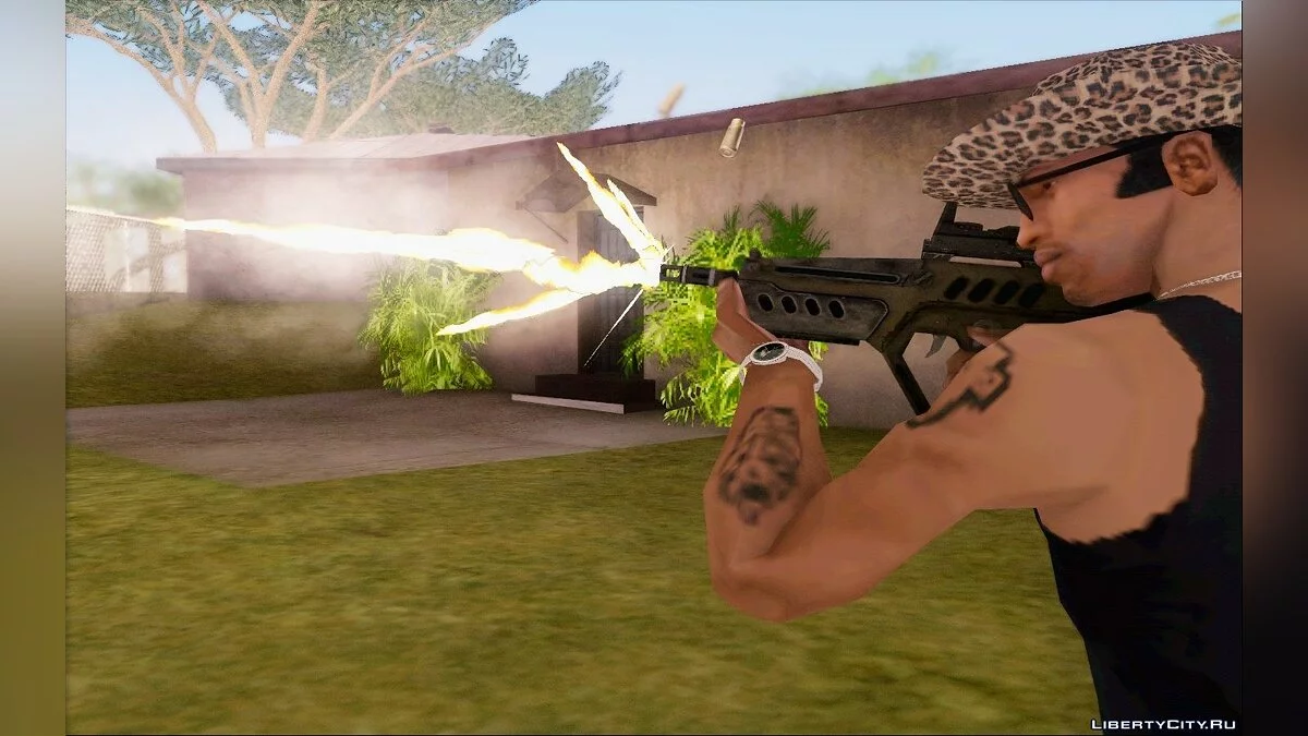 Tavor ctar-21 из WarFace v2 / GTA San Andreas