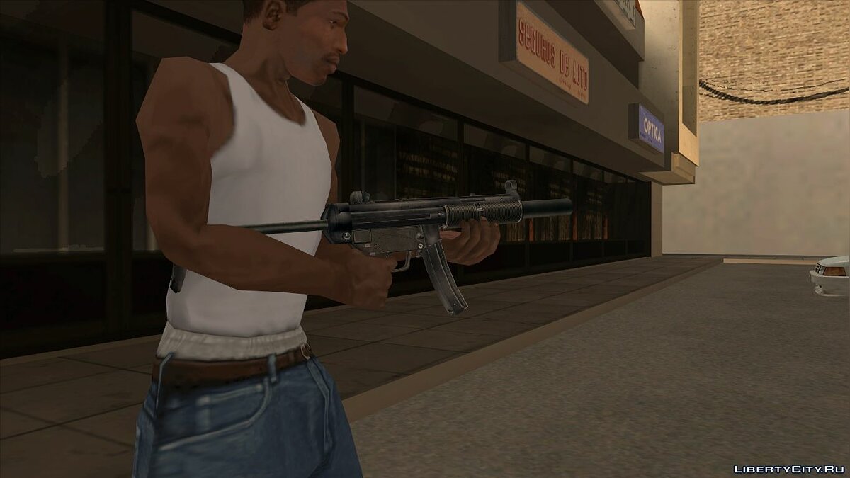 Скачать MP5 [Far Cry] v1.0 для GTA San Andreas