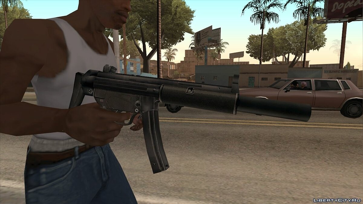 Скачать MP5 [Far Cry] v1.1 для GTA San Andreas