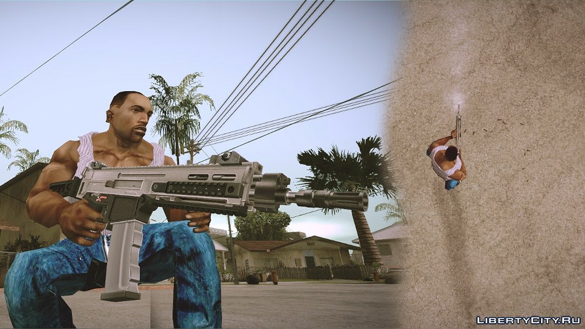 Weapons: Mp5lng для GTA San Andreas - Картинка #2