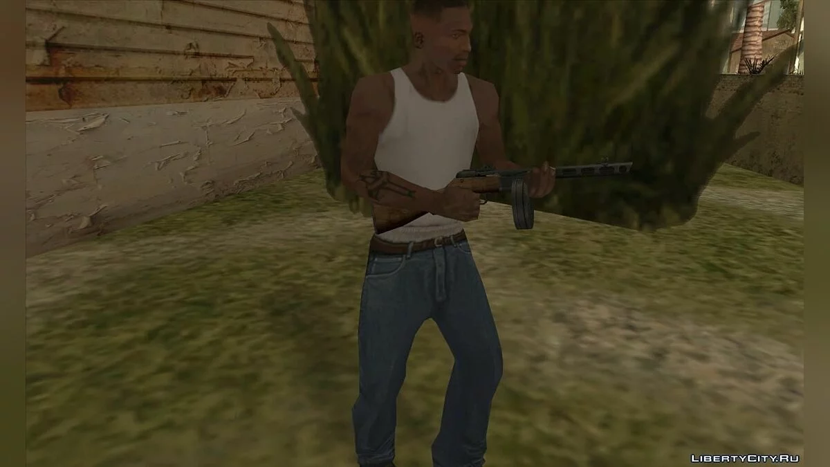 Пистолет-Пулемет Шпагина / GTA San Andreas