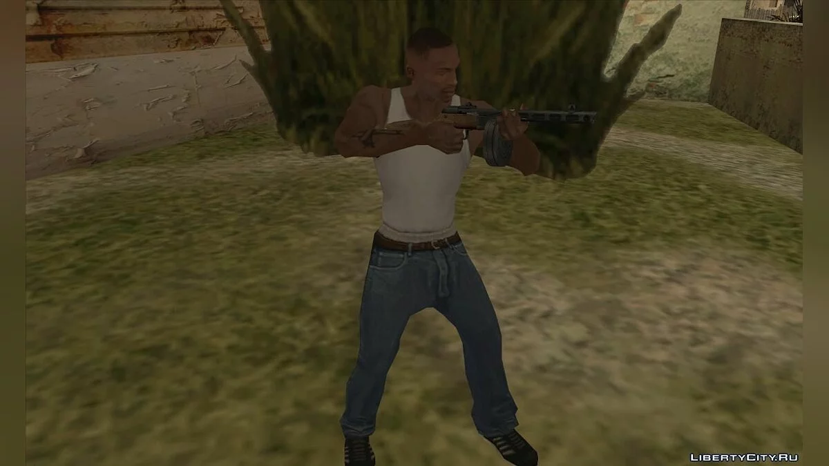 Пистолет-Пулемет Шпагина / GTA San Andreas