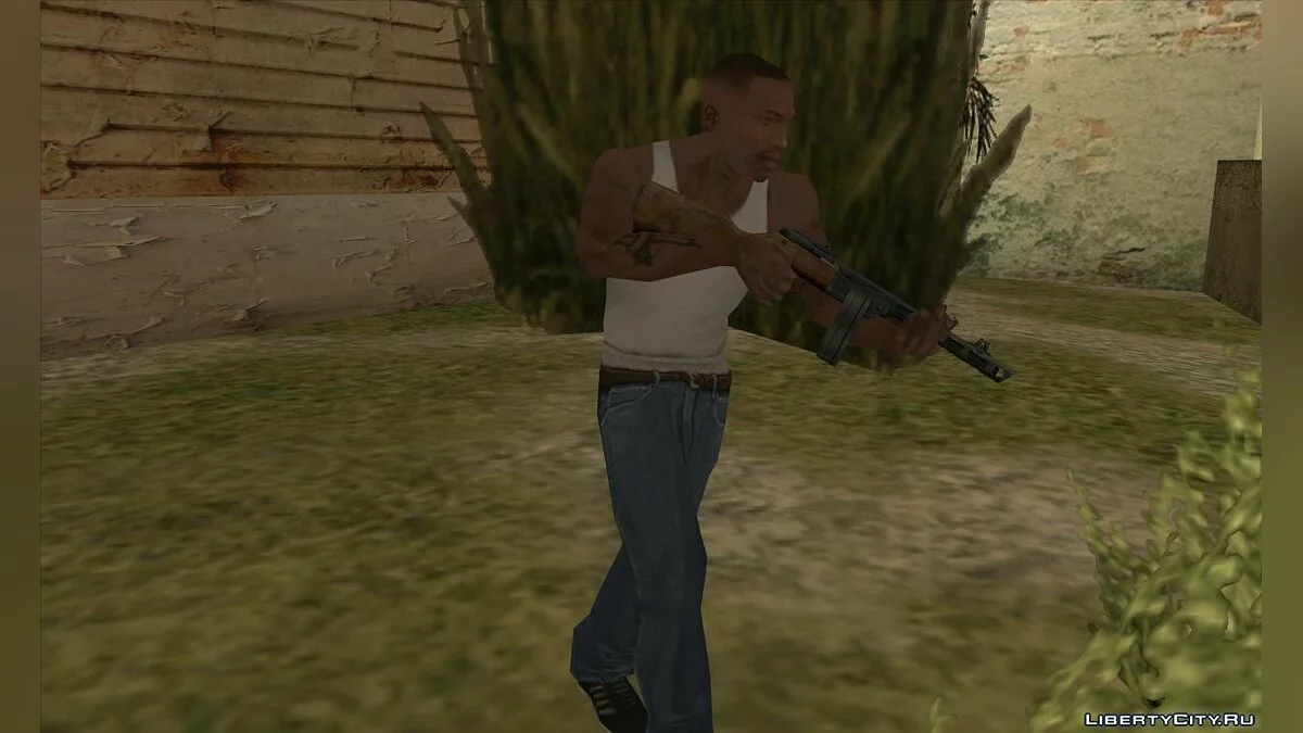 Пистолет-Пулемет Шпагина / GTA San Andreas