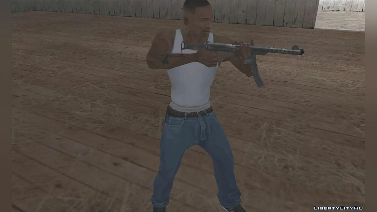 Пистолет-пулемет Судаева / GTA San Andreas