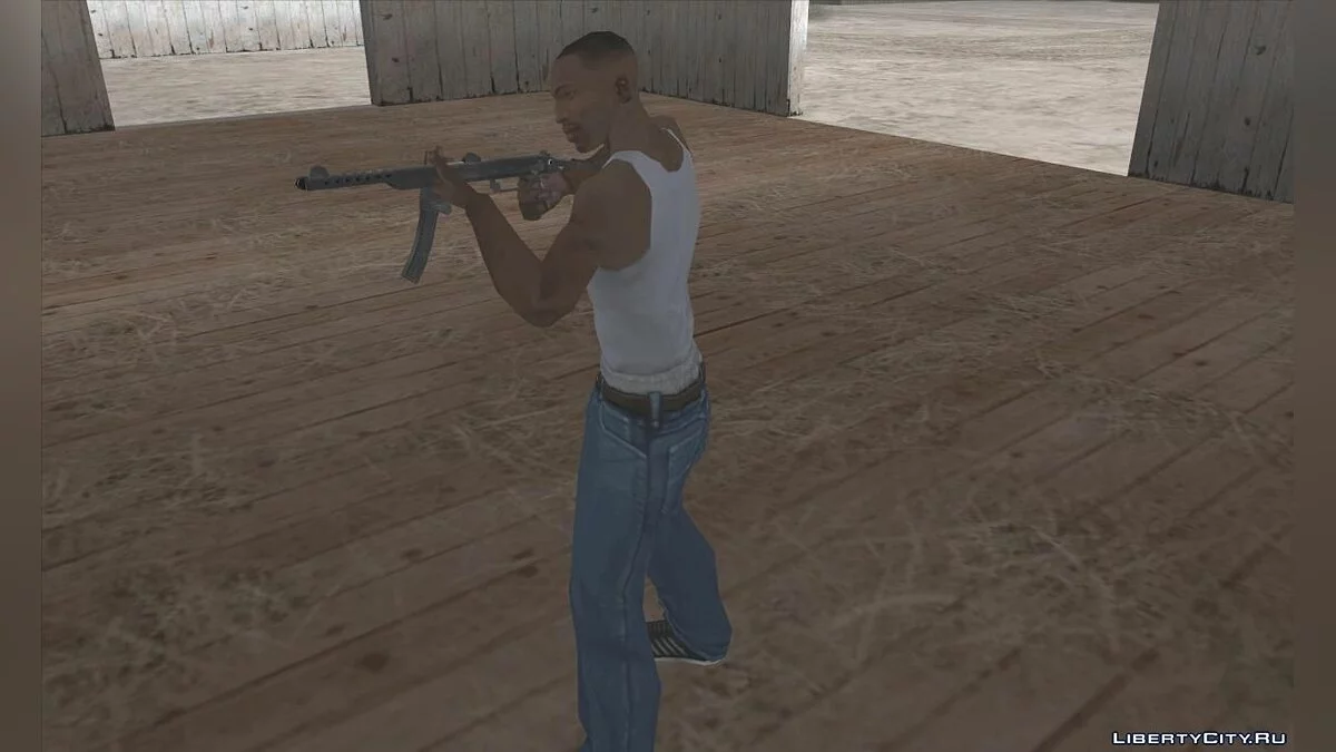 Пистолет-пулемет Судаева / GTA San Andreas