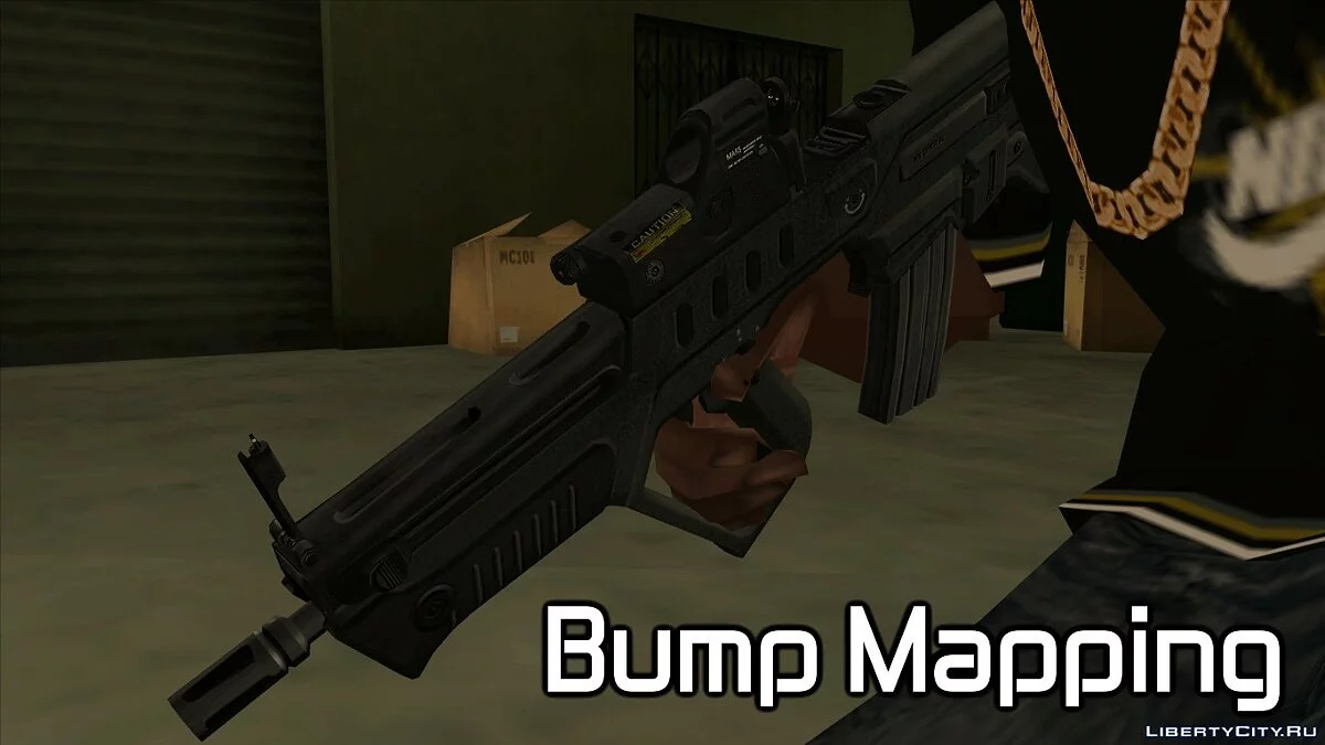 TAR-21 (Bump Mapping) / GTA San Andreas