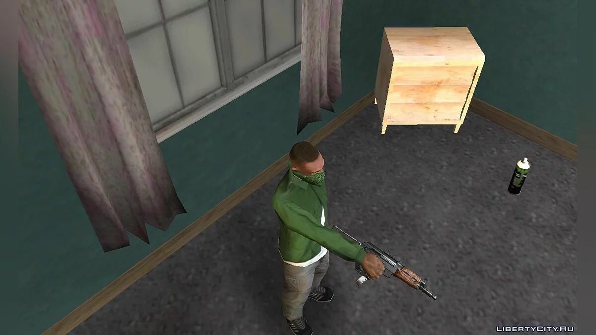 Пистолет-Пулемет Гепард / GTA San Andreas