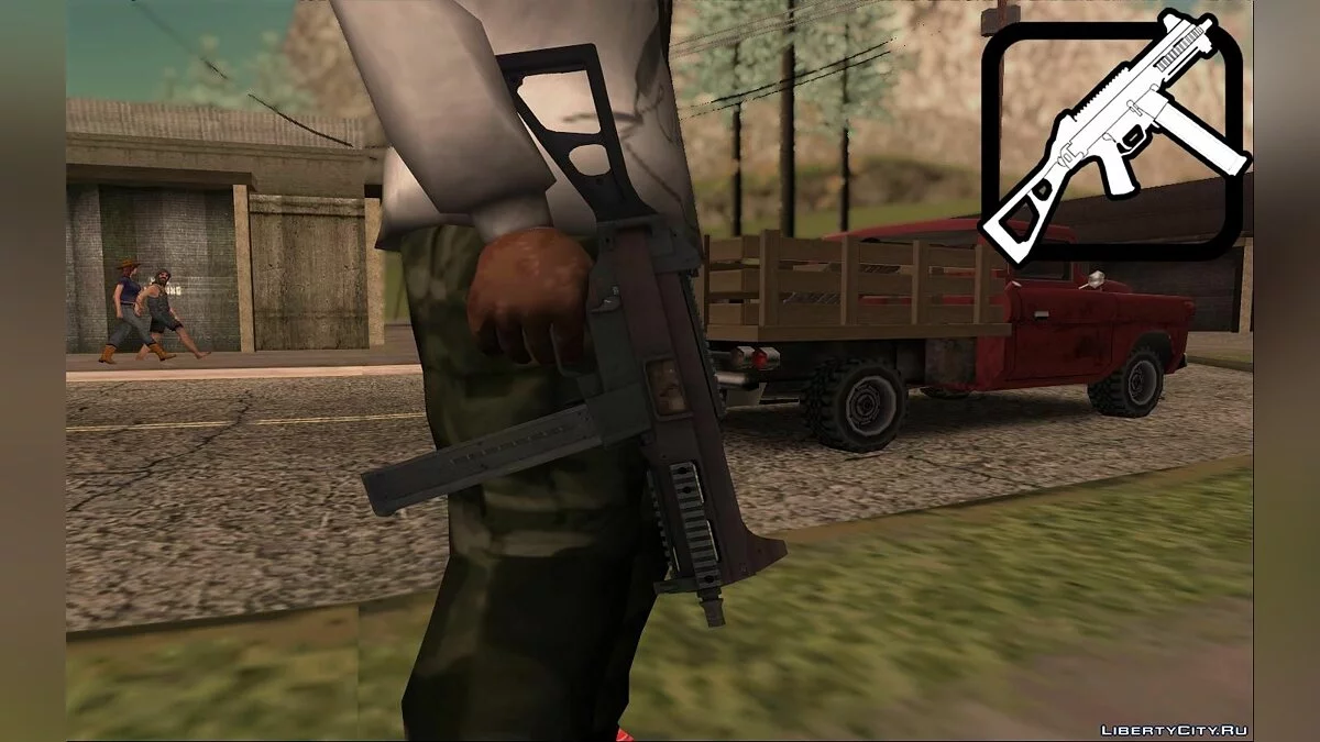 UMP\'s From Battlefield 4 / GTA San Andreas