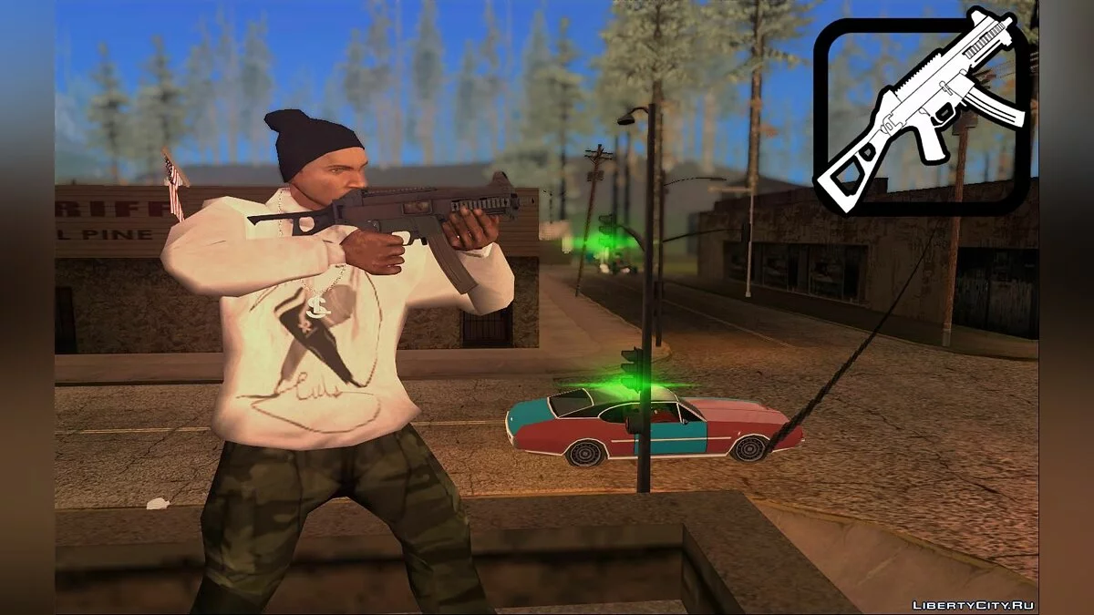 UMP\'s From Battlefield 4 / GTA San Andreas
