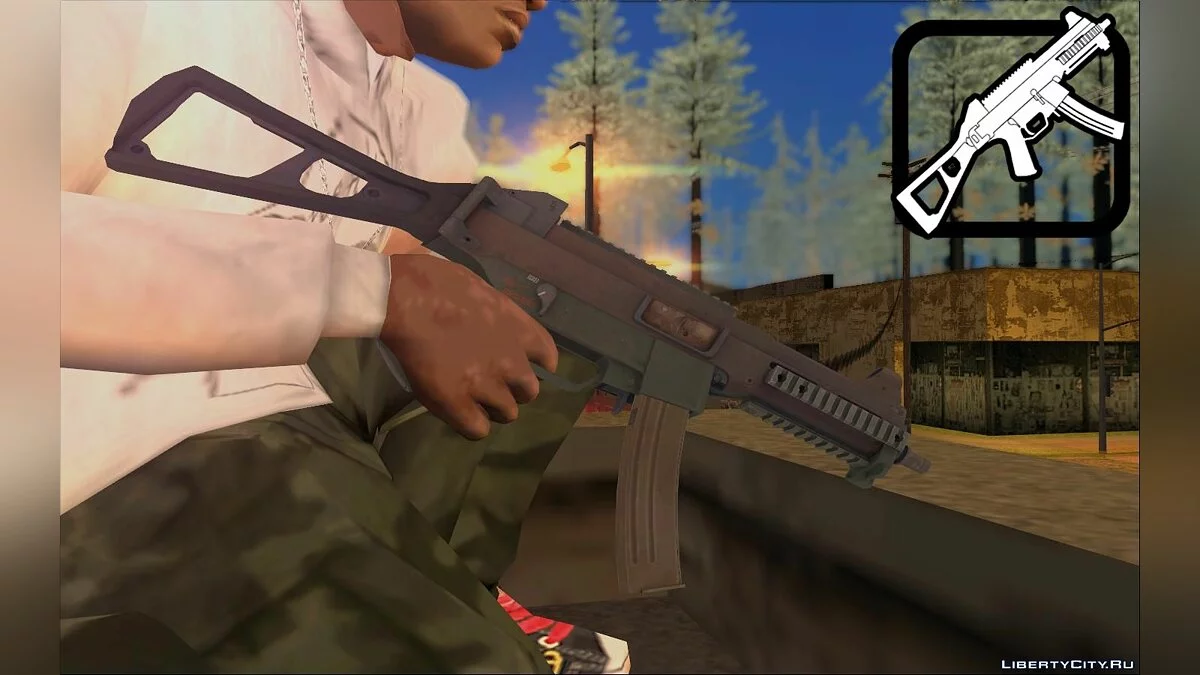 UMP\'s From Battlefield 4 / GTA San Andreas