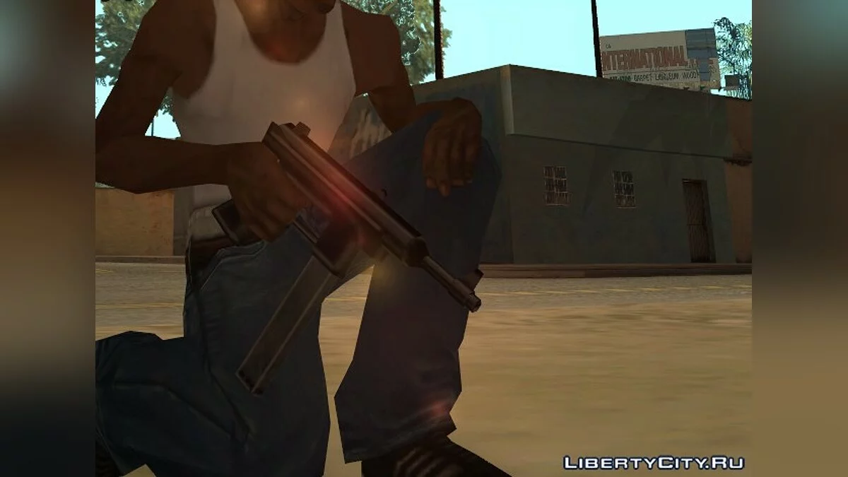 Пистолет-пулемет из игры 25 to life / GTA San Andreas