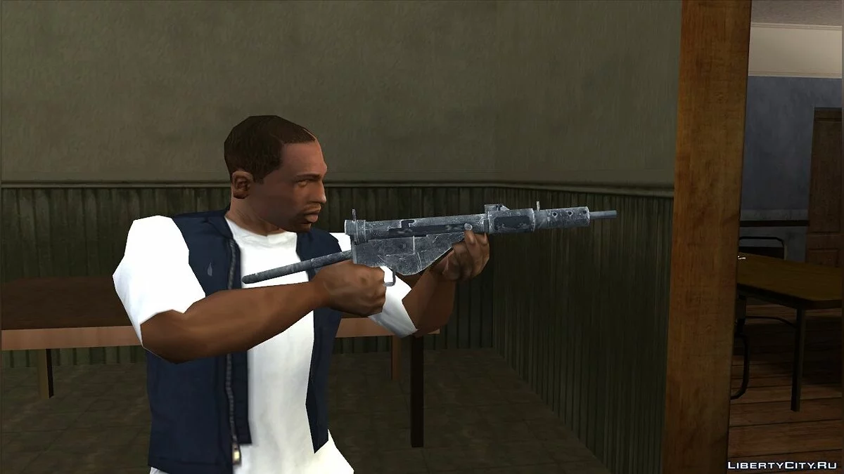 STEN Mk.II из Call of Duty: Black Ops / GTA San Andreas