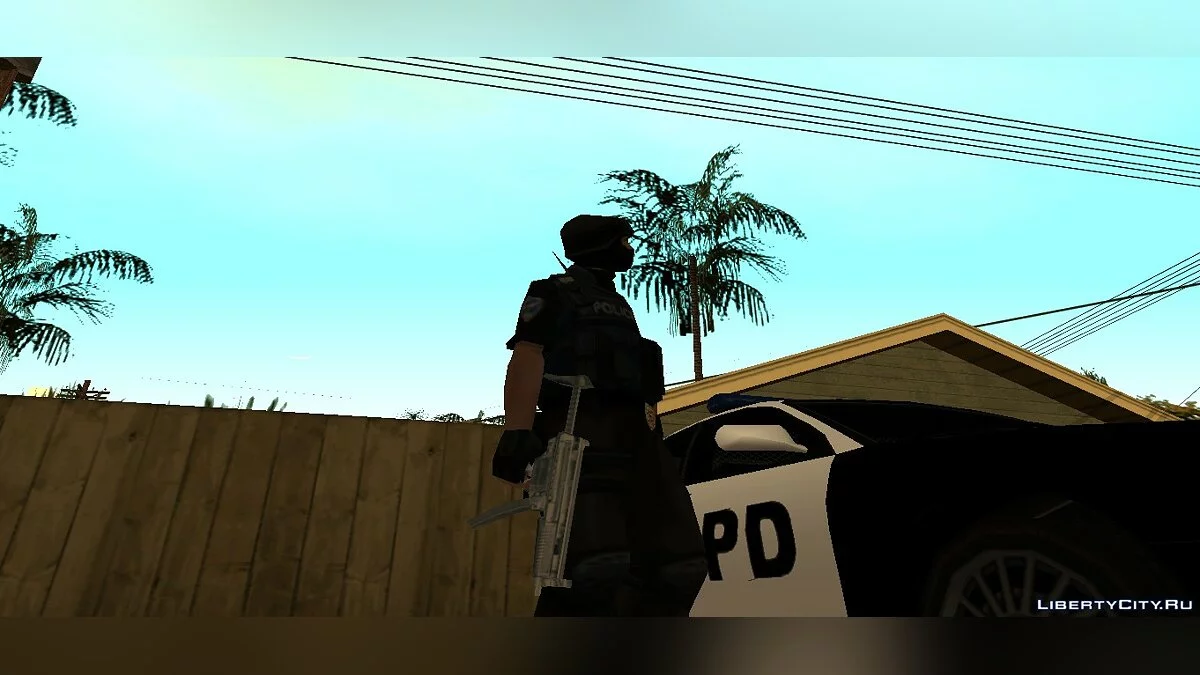 [LQ] MP5 с прикладом / GTA San Andreas