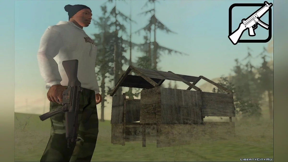 MP5 From Payday 2 / GTA San Andreas
