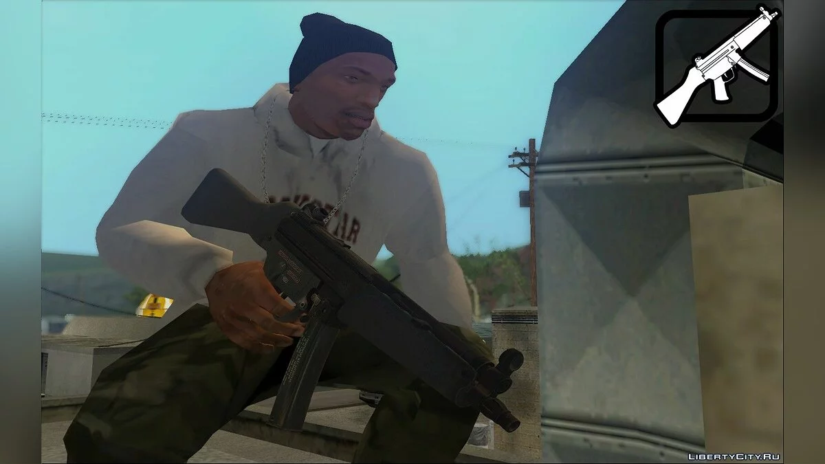 MP5 From Payday 2 / GTA San Andreas