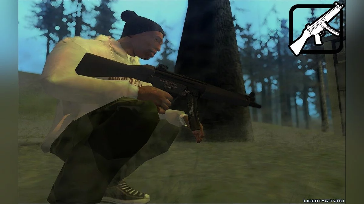MP5 From Payday 2 / GTA San Andreas