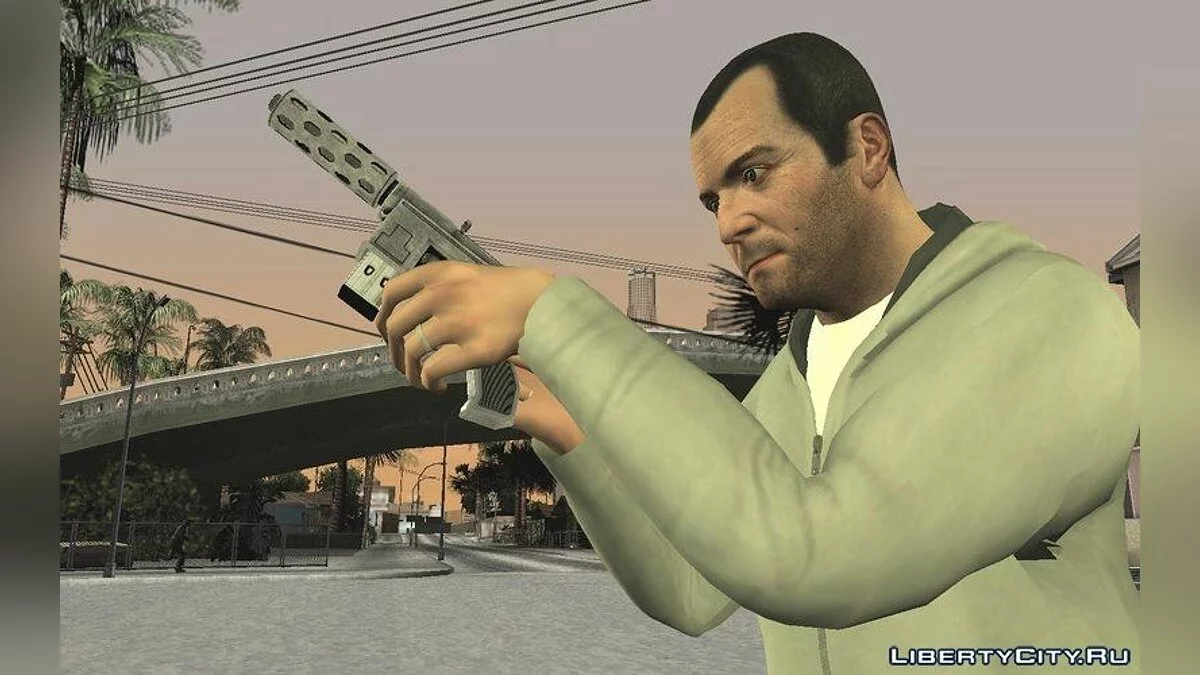 GTA V Tec-9 (Lowrider DLC) / GTA San Andreas