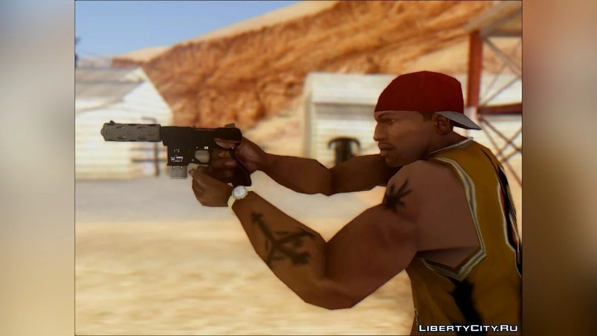 GTA V Vom Feuer Machine Pistol / GTA San Andreas
